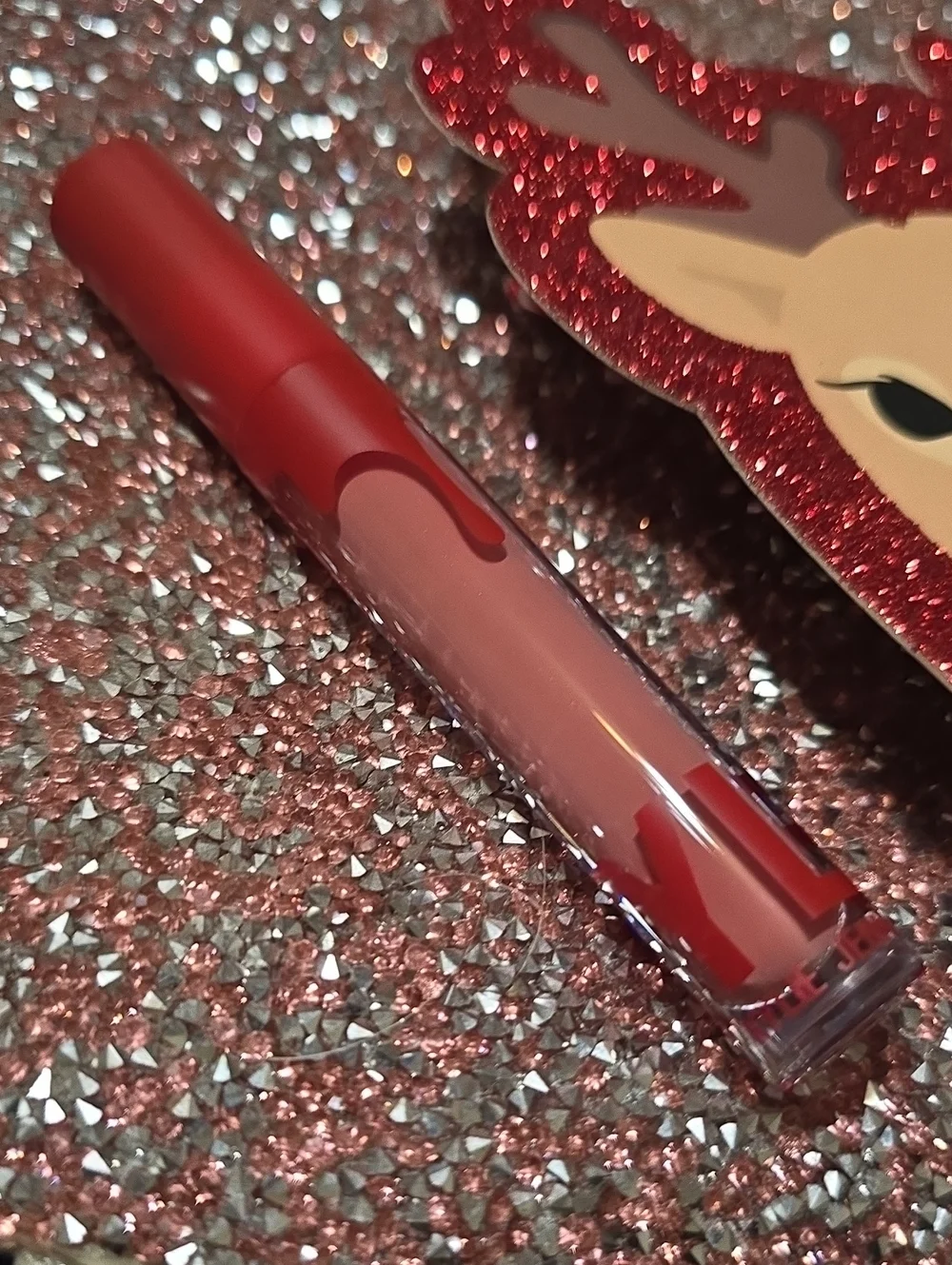 ❇️🧚‍♀️808 Kylie Cosmetics RARE Holiday 2022 Kylie Lipstick Ornament NWT